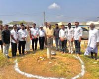 ఎండిన బోర్ల పునరుద్ధరణకు బోర్‌ రీఛార్జ్ పనులు ప్రారంభం.