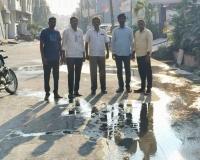 మిషన్ భగీరథ నీరు మురుగు కాల్వల పాలు!