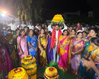 కాంగ్రెస్ పార్టీ కార్యాలయంలో ఘనంగా బతుకమ్మ వేడుకలు..
