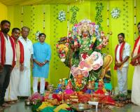 దుర్గామాతను దర్శించుకున్న ఏఐపీసీ రాష్ట్ర అధ్యక్షుడు డా. జిల్లెల ఆదిత్య రెడ్డి.