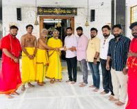 శ్రీ లక్ష్మీ వెంకటేశ్వరస్వామి ఆలయ అభివృద్ధికి అండగా   వారధి ఫౌండేషన్.