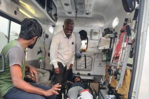 రేగళ్లపాడు సమీపంలో రోడ్డు ప్రమాదం!