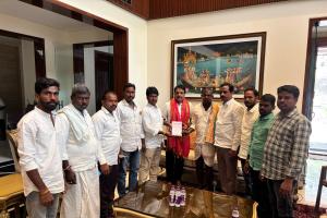 బొడ్రాయి మహోత్సవానికి మాజీ జెడ్పీటీసీ రాజశేఖర్ రెడ్డి విరాళం.
