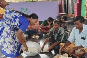 77 వారాలుగా నిరంతర అన్నప్రసాద సేవ.