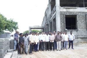 మానకొండూర్‌లో 50 పడకల ఆసుపత్రి పనుల పరిశీలన.
