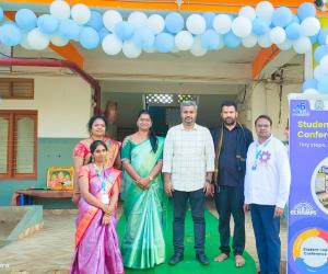 నారాయణ స్కూల్ లో స్టూడెంట్ లెడ్ కాన్ఫరెన్స్.!