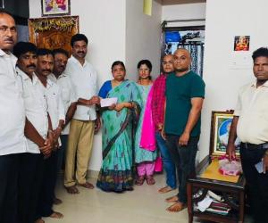 ఆపదలో అండగా పీఆర్టీయూ టిఎస్ ఉపాధ్యాయ సంఘం 