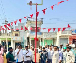 వేలేరు మండల కేంద్రంలో ఘనంగా మే డే వేడుకలు.
